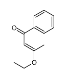 3-ethoxy-1-phenylbut-2-en-1-one Structure