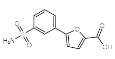 5-(3-Aminosulfonylphenyl)-furan-2-carboxylic acid Structure