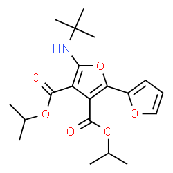 [2,2-Bifuran]-3,4-dicarboxylic acid,5-[(1,1-dimethylethyl)amino]-,bis(1-methylethyl) ester (9CI) picture