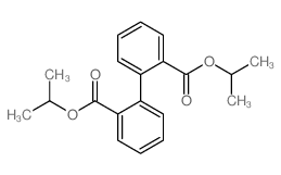 [1,1'-Biphenyl]-2,2'-dicarboxylicacid, 2,2'-bis(1-methylethyl) ester Structure