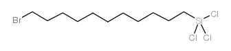 (11-溴十一烷基)三氯硅烷结构式