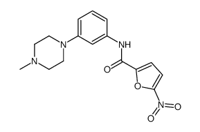 N-[3-(4-methylpiperazin-1-yl)phenyl]-5-nitrofuran-2-carboxamide Structure