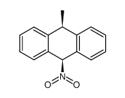 (9s,10s)-9-methyl-10-nitro-9,10-dihydroanthracene结构式