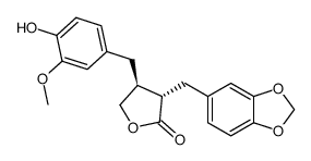 (-)-Haplomyrfolin结构式