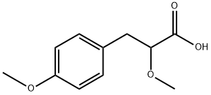 2-Methoxy-3-(4-Methoxyphenyl)propanoic acid Structure