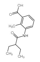 3-(2-ethylbutanoylamino)-2-methylbenzoic acid picture