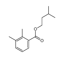 3-methylbutyl 2,3-dimethylbenzoate结构式