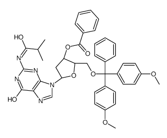 5'-O-[bis(4-methoxyphenyl)phenylmethyl]-2'-deoxy-N-(2-methyl-1-oxopropyl)guanosine 3'-benzoate picture