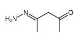 2,4-Pentanedione, monohydrazone (9CI) structure