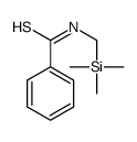 N-(trimethylsilylmethyl)benzenecarbothioamide结构式