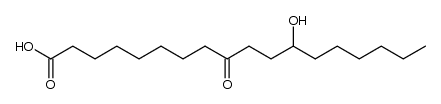 12-hydroxy-9-oxo-octadecanoic acid结构式