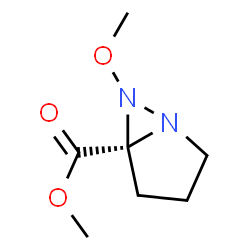 1,6-Diazabicyclo[3.1.0]hexane-5-carboxylicacid,6-methoxy-,methylester,(1-alpha-,5-alpha-,6-alpha-)-(9CI) Structure