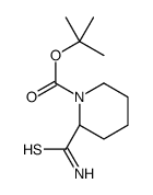 (R)-tert-butyl 2-carbamothioylpiperidine-1-carboxylate structure