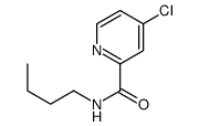 N-Butyl 4-chloropicolinamide Structure