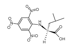 N-(2,4,6-Trinitrophenyl)-L-leucin结构式