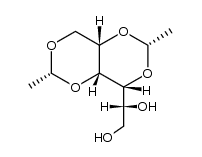 1,3:2,4-di-O-ethylidene-D-glucitol结构式