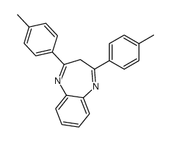 2,4-bis(4-methylphenyl)-3H-1,5-benzodiazepine Structure