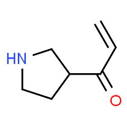 2-Propen-1-one,1-(3-pyrrolidinyl)-(9CI) Structure