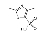 2,4-dimethylthiazole-5-sulfonic acid结构式