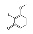 2-iodo-3-methoxy-1-oxidopyridin-1-ium结构式