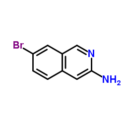 7-Bromoisoquinolin-3-amine structure