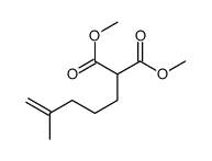 dimethyl 2-(4-methylpent-4-enyl)propanedioate Structure