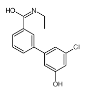 3-(3-chloro-5-hydroxyphenyl)-N-ethylbenzamide Structure