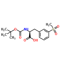 S-N-BOC-3-甲砜基苯丙氨酸图片