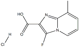 3-fluoro-8-methylimidazo[1,2-a]pyridine-2-carboxylic acid hydrochloride picture