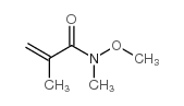 N-甲氧基-2,N-二甲基丙烯酰胺结构式