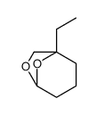 5-ethyl-7,8-dioxabicyclo[3.2.1]octane Structure