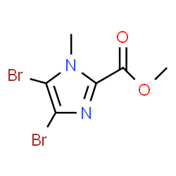 4, 5-二溴-1-甲基-1H-咪唑-2-羧酸甲酯图片