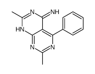 2,7-dimethyl-5-phenylpyrimido[4,5-d]pyrimidin-4-amine Structure