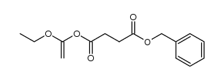 benzyl (1-ethoxyvinyl) succinate Structure