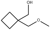 1-(甲氧基甲基)环丁基]甲醇结构式