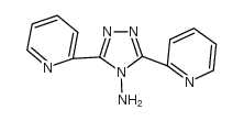 4-AMINO-3,5-DI-2-PYRIDY-4H-1,2,4-TRIAZOLE Structure