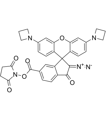 PA-JF549-NHS结构式