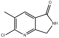 2-Chloro-3-methyl-6,7-dihydro-5H-pyrrolo[3,4-b]pyridin-5-one picture