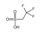 2,2,2-trifluoroethanesulfonic acid结构式