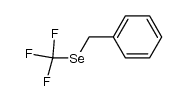 benzyl trifluoromethyl selenide结构式