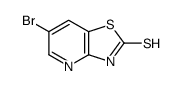 6-Bromo-2-mercaptothiazolo[4,5-b]pyridine Structure