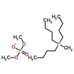 甲基三丁基膦磷酸二甲酯盐结构式