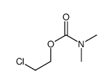 2-chloroethyl N,N-dimethylcarbamate结构式