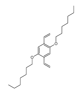 1,4-bis(ethenyl)-2,5-diheptoxybenzene结构式