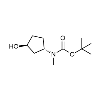 tert-Butyl N-[(1S,3S)-3-hydroxycyclopentyl]-n-methylcarbamate picture