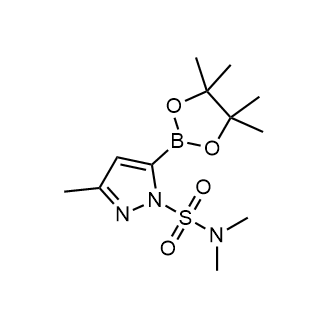 N,N,3-三甲基-5-(4,4,5,5-四甲基-1,3,2-二噁硼烷-2-基)-1H-吡唑-1-磺胺图片