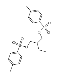 2-ethyl-1,3-propanediylbis(p-toluenesulfonate) Structure