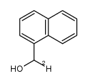 1-deuterated-naphthalen-1-ylmethanol结构式