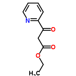 Ethyl 3-oxo-3-(2-pyridinyl)propanoate Structure