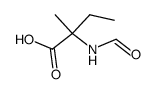 (+/-)-2-formylamino-2-methyl-butyric acid Structure